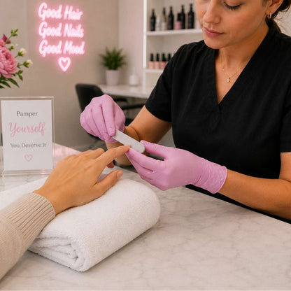 PRO UltraFLEX Pink Nitrile Gloves