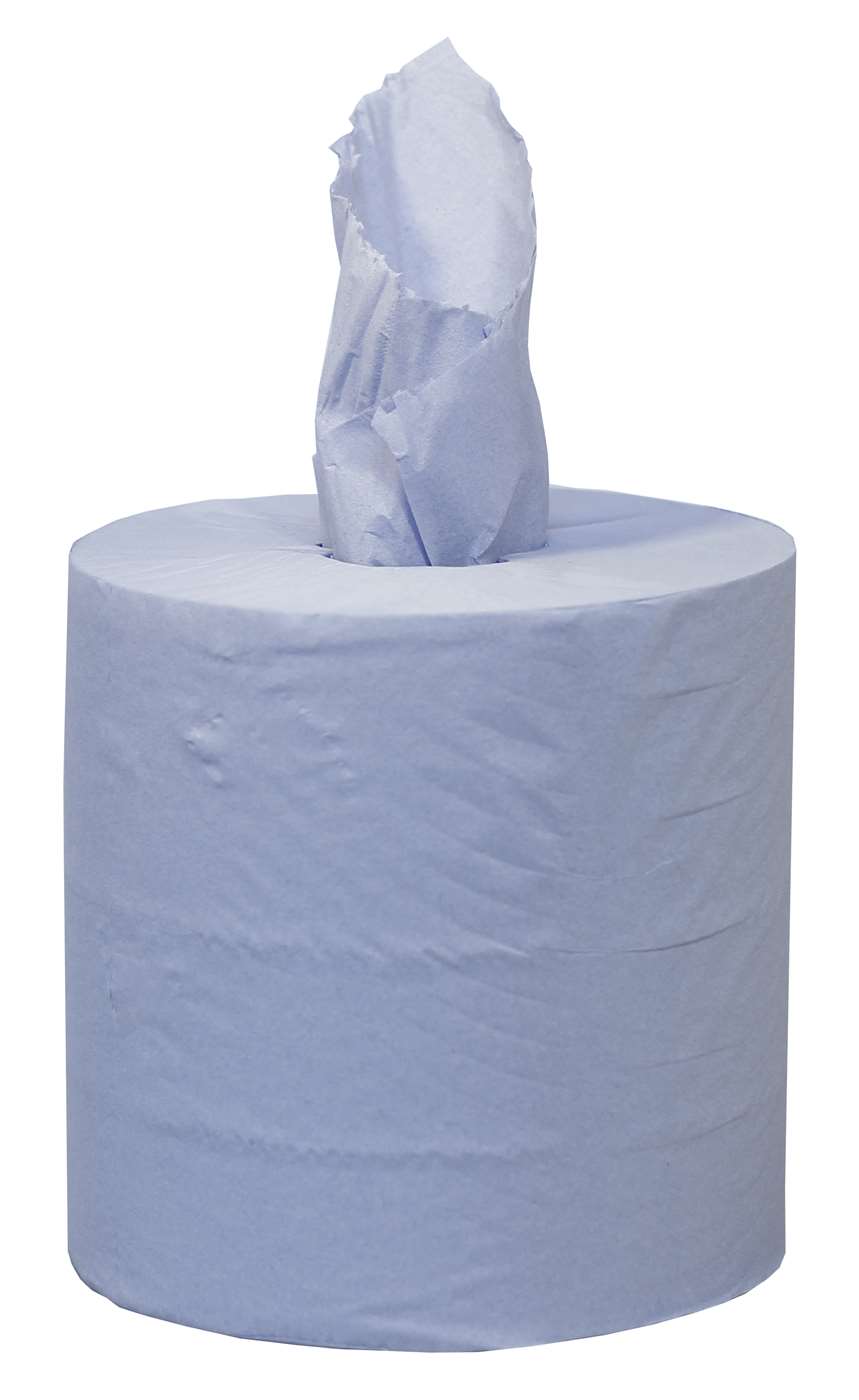 PRO Blue 2 Ply Centrefeed Roll 19cm x 150m