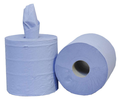PRO Blue 2 Ply Centrefeed Roll 19cm x 150m