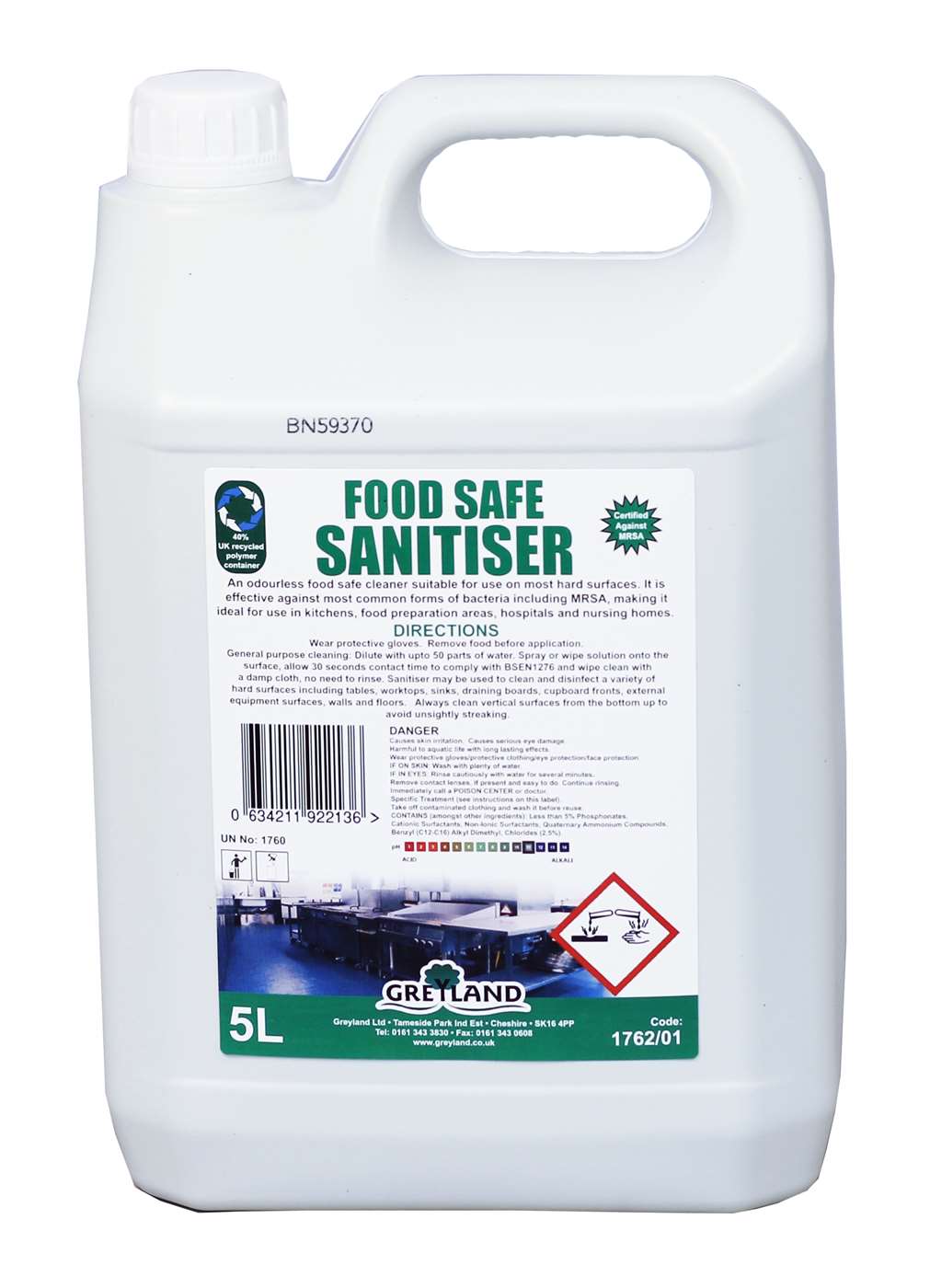 Food Safe Cleaner Sanitiser