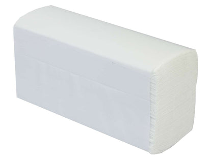 PRO Z-Fold 2 Ply White Paper Towel - Units: 3000 towels