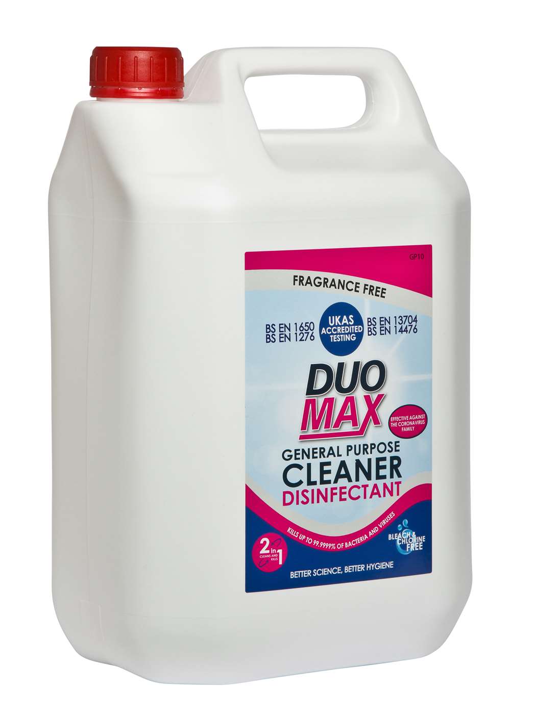 DuoMax General Purpose Cleaner and Disinfectant 2 x 5L