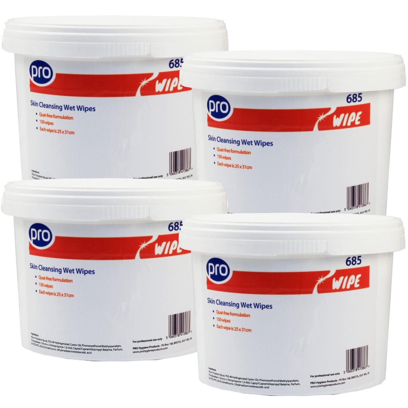 PRO Skin Cleansing Wipes