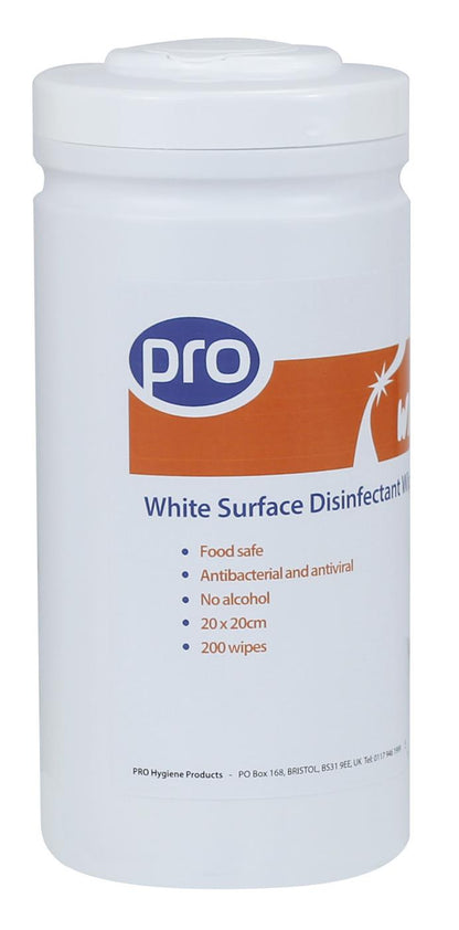PRO Surface Disinfectant Wet Wipes 200 - Units: 10 x 200 wipes