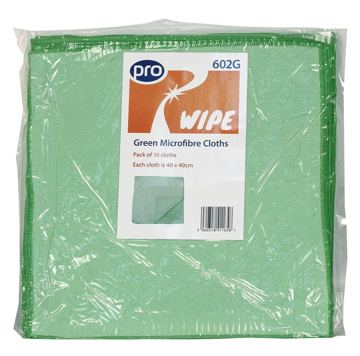 PRO Economy Microfibre Cloths 40cmx40cm 20 packs of 10